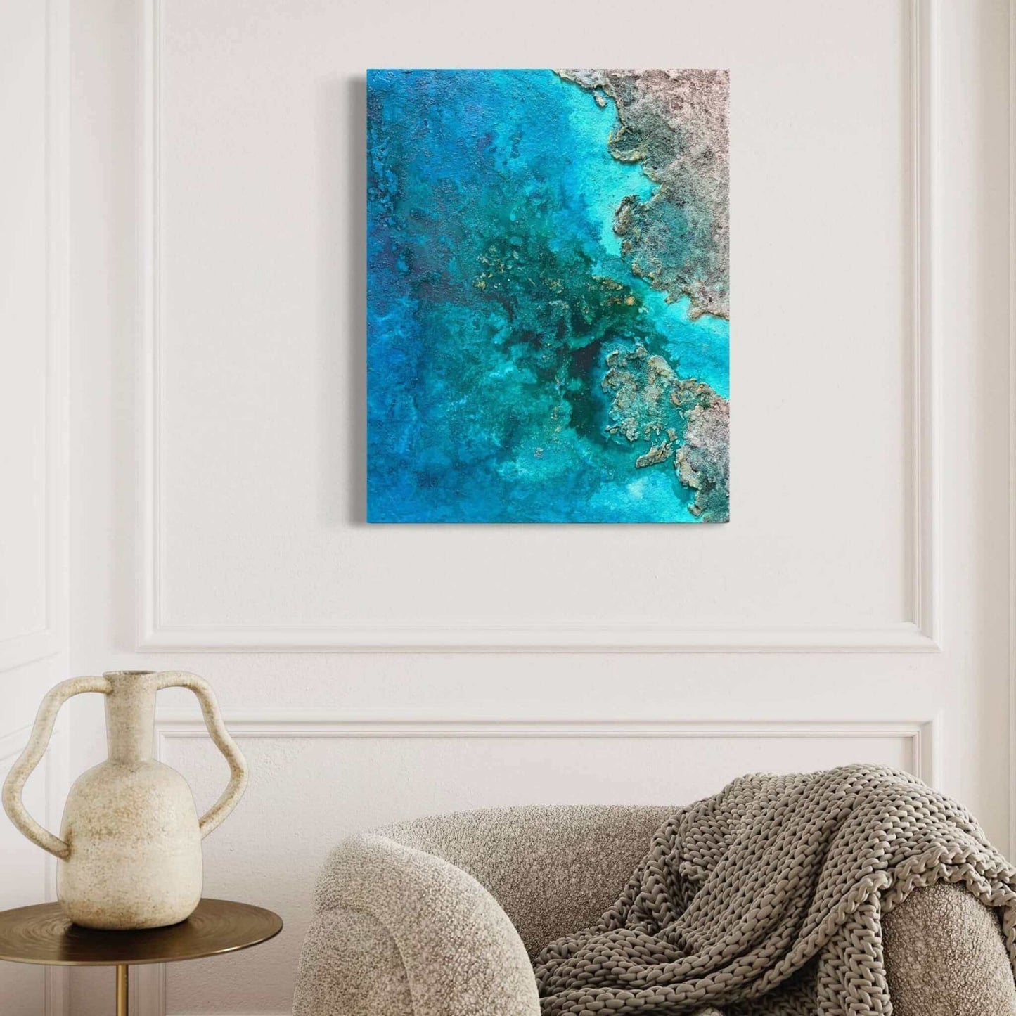 Art for sale painting artwork gallery galleries Paintings abstract textured mixed media buy landscape seascape ocean islands tropical sea aeria view beach on canvas acrylic oil