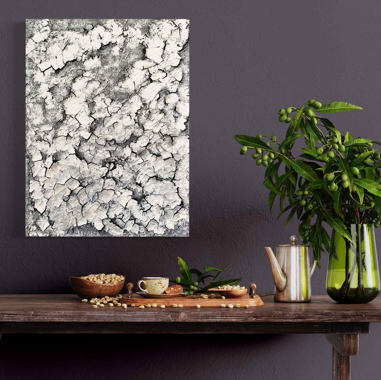 Original art painting on canvas for sale wall art artwork oil acrylic fine abstract online hand painted textured contemporary gallery artist Crackled
