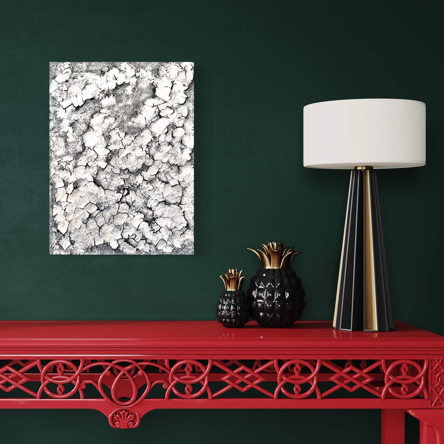 Original art painting on canvas for sale wall art artwork oil acrylic fine abstract contemporary gallery artist Crackled