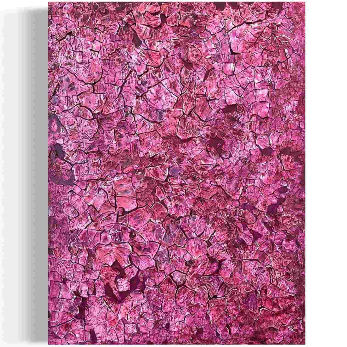 Original art painting on canvas for sale wall art artwork oil acrylic fine online hand painted textured artist flower floral Crackled.