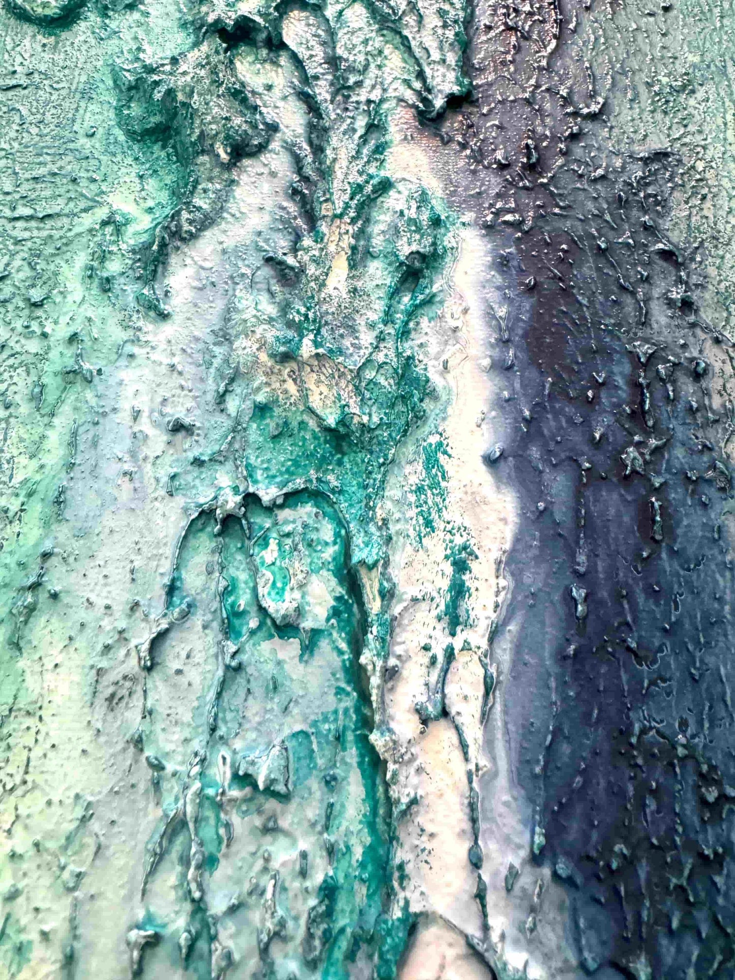 seascape wallart textured artwork painting on canvas