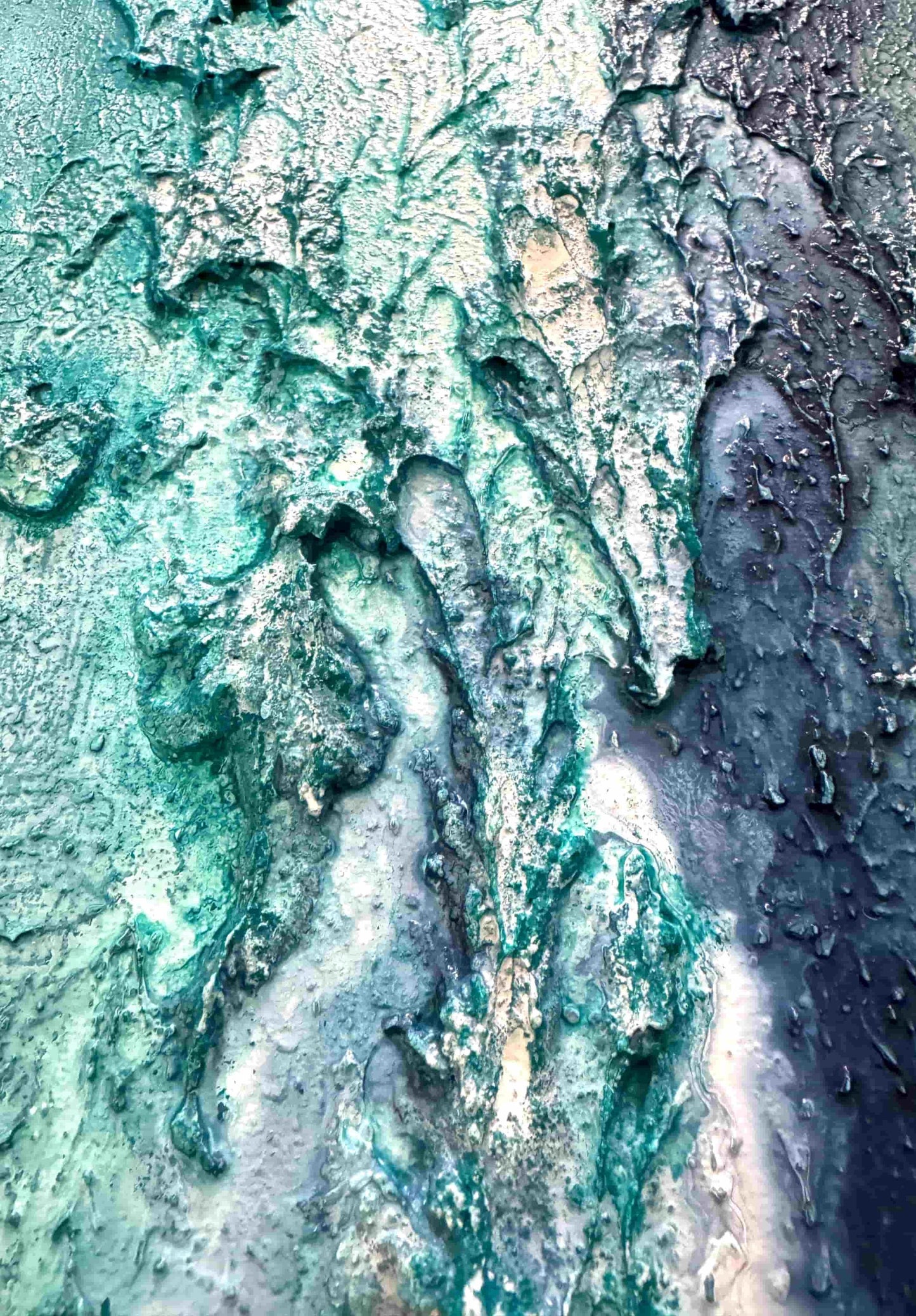 seascape wallart textured artwork painting on canvas