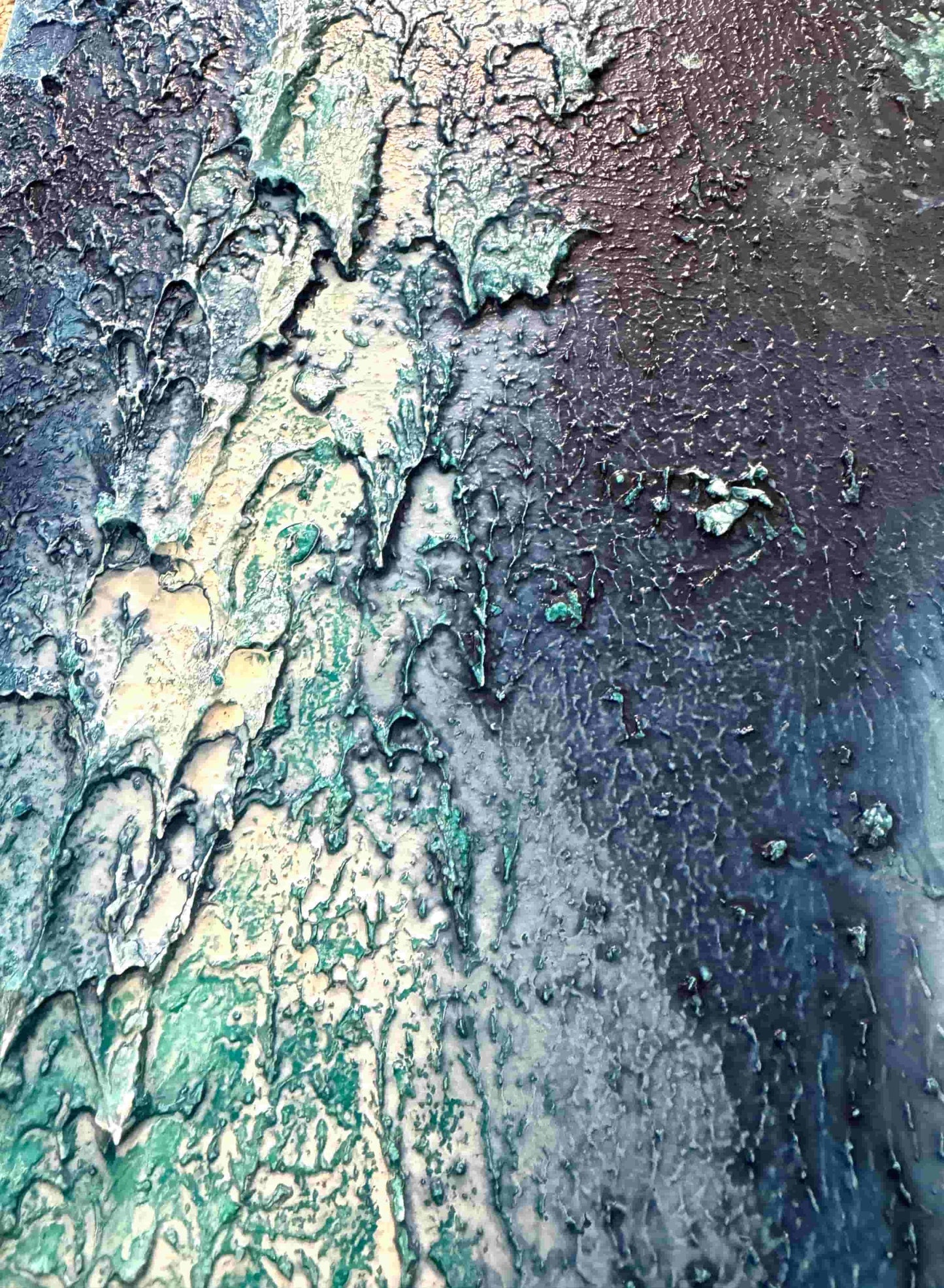 seascape wallart textured artwork painting on canvas