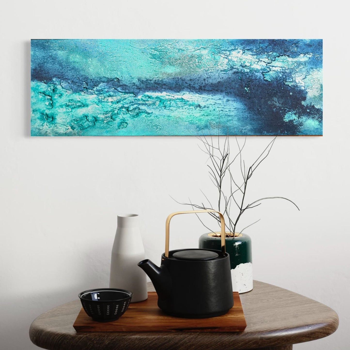 seascape wallart textured artwork painting on canvas