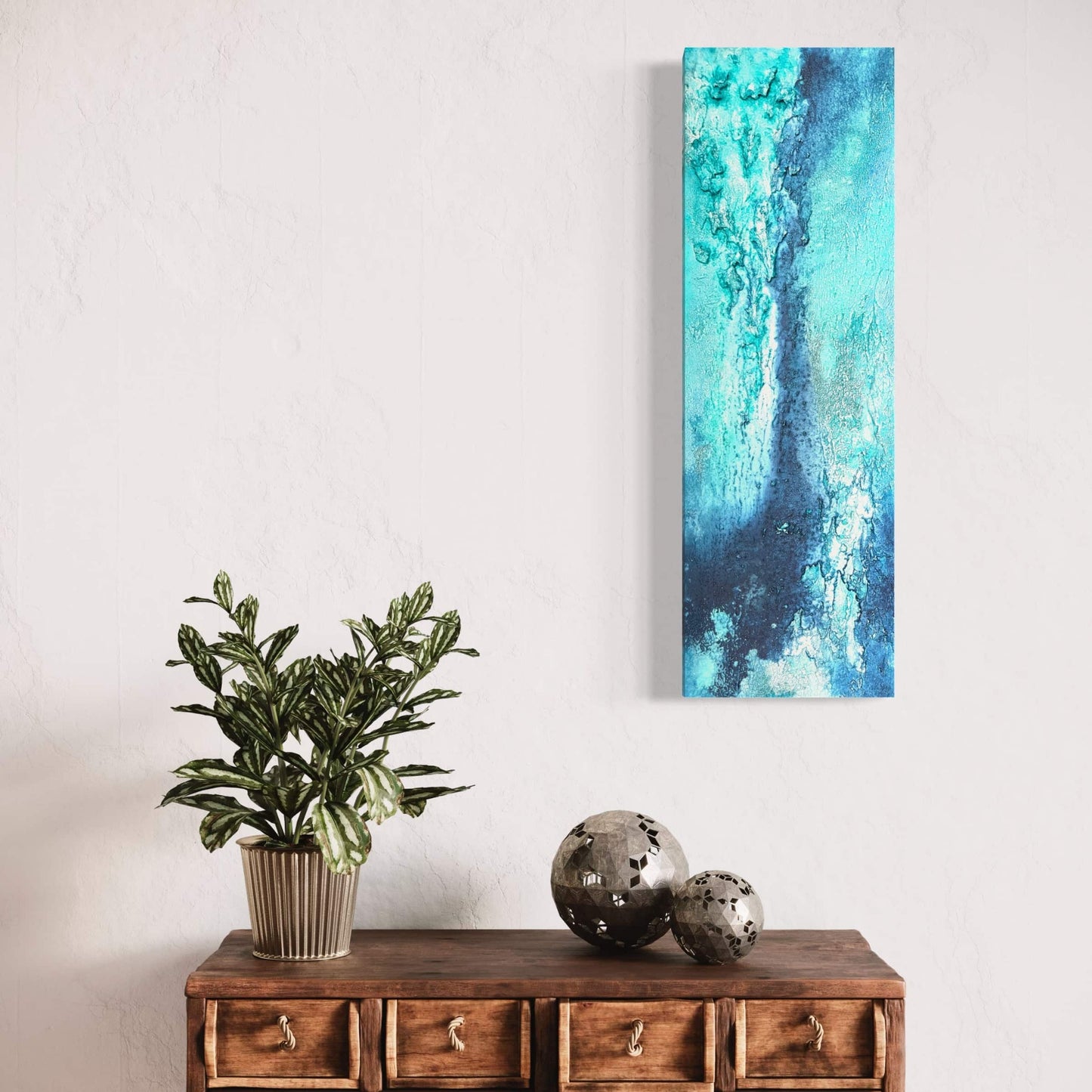 seascape wallart textured artwork painting on canvas