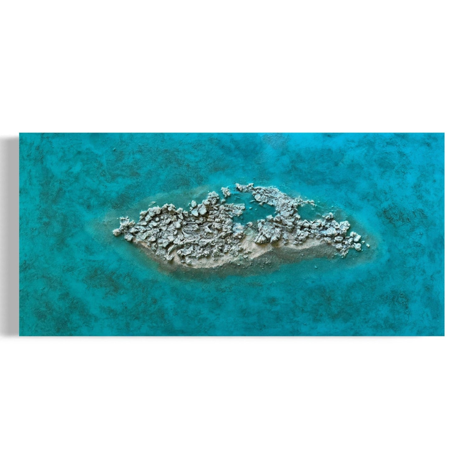 Island in Turquoise waters