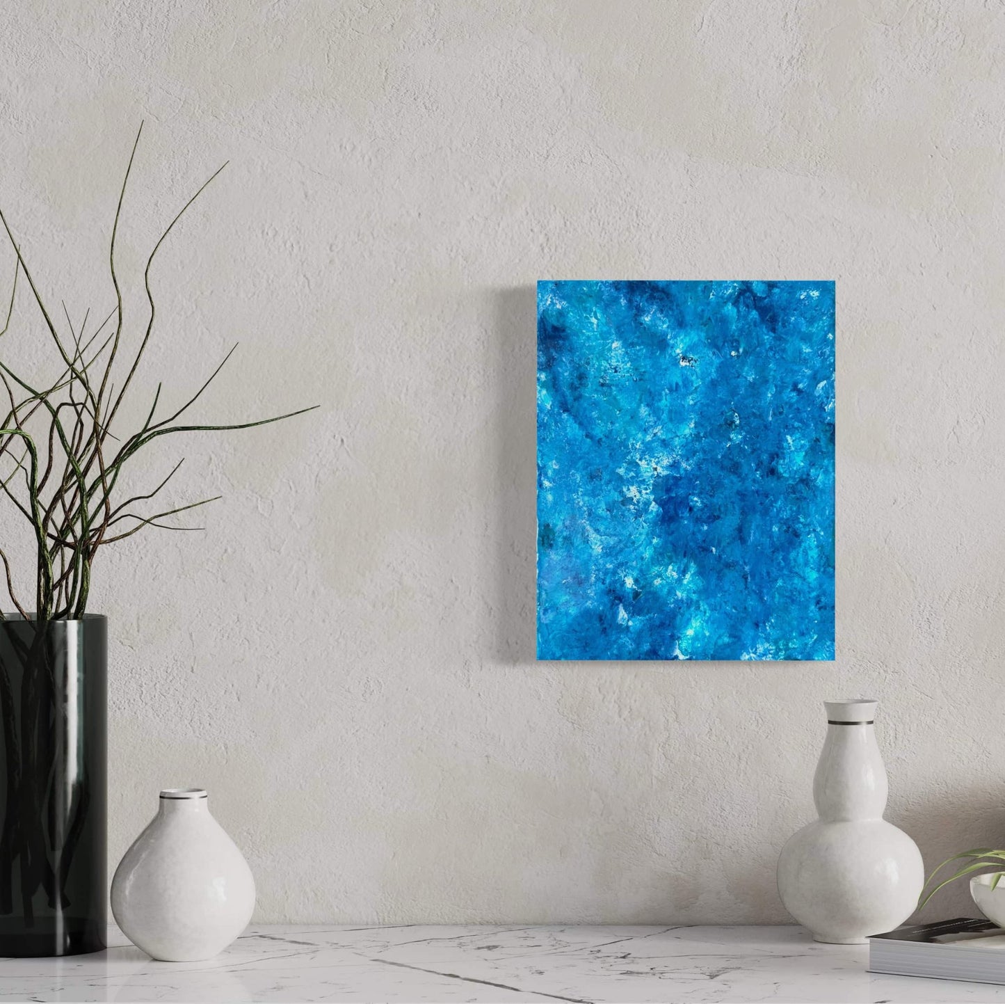 Resin ocean art acrylic painting seascape fadi diab