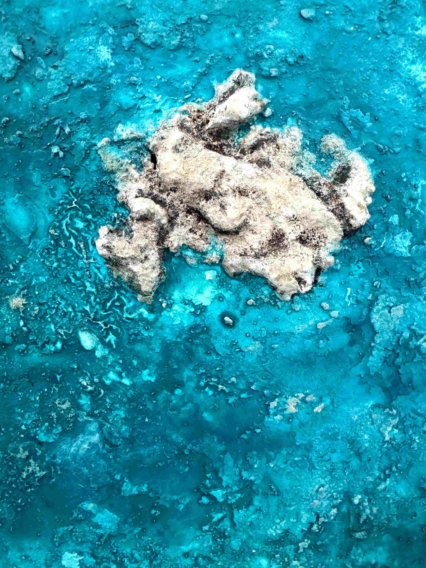 Resin ocean art seascape painting coastal sea island beach artwork
