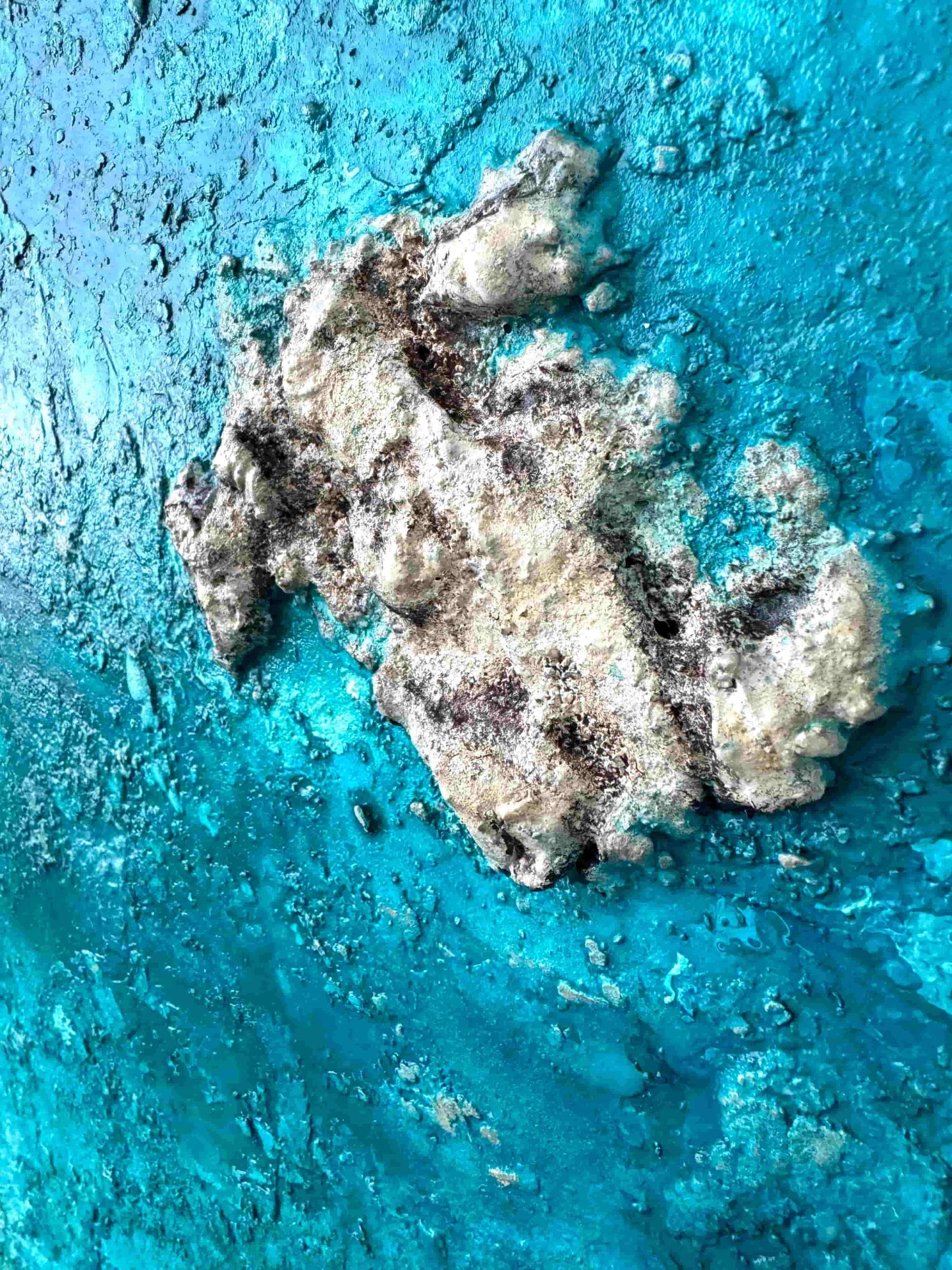 Resin ocean art seascape painting coastal sea island beach artwork