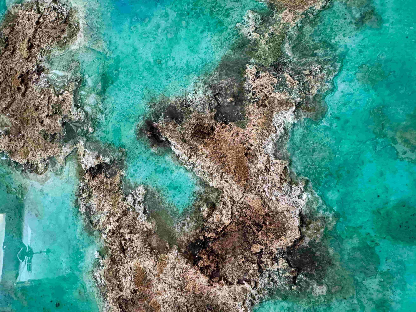 Seascape fine art acrylic painting ocean artwork resin