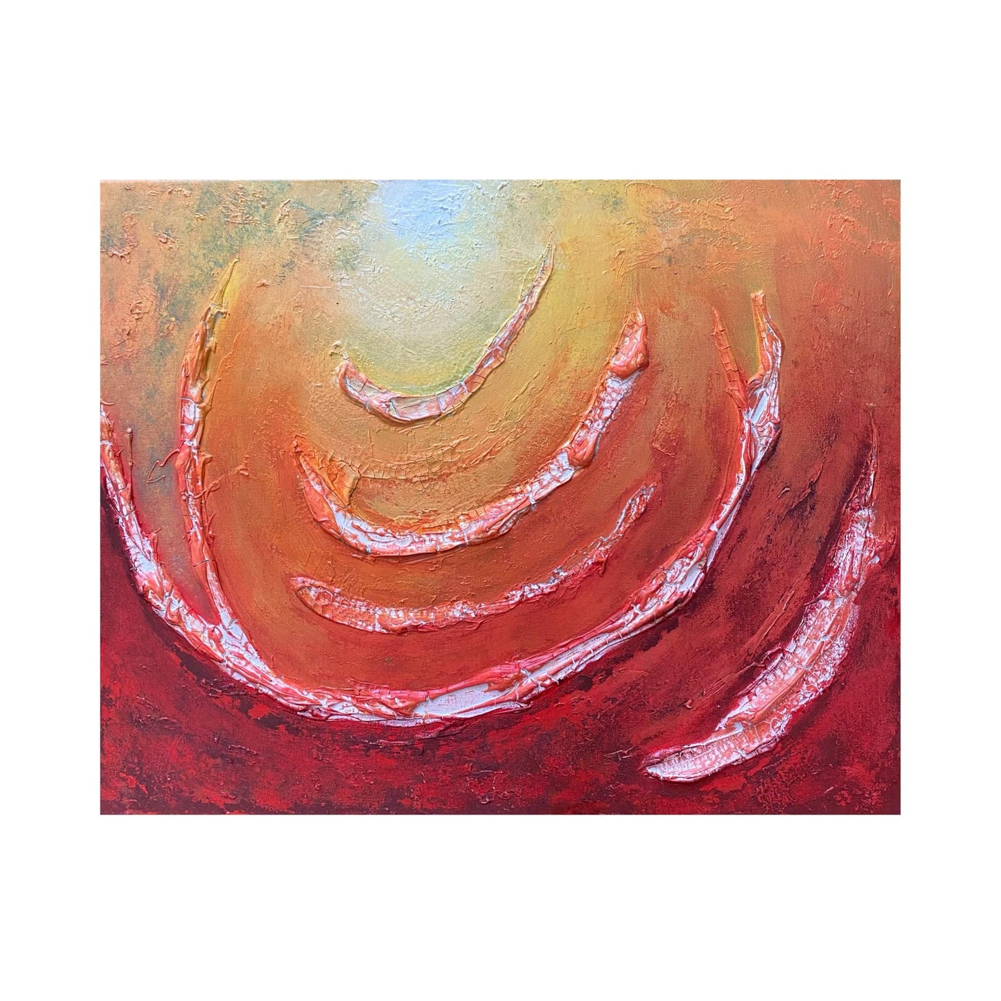 Original art painting on canvas for sale wall art artwork oil acrylic fine abstract online hand painted crackled textured contemporary gallery artist