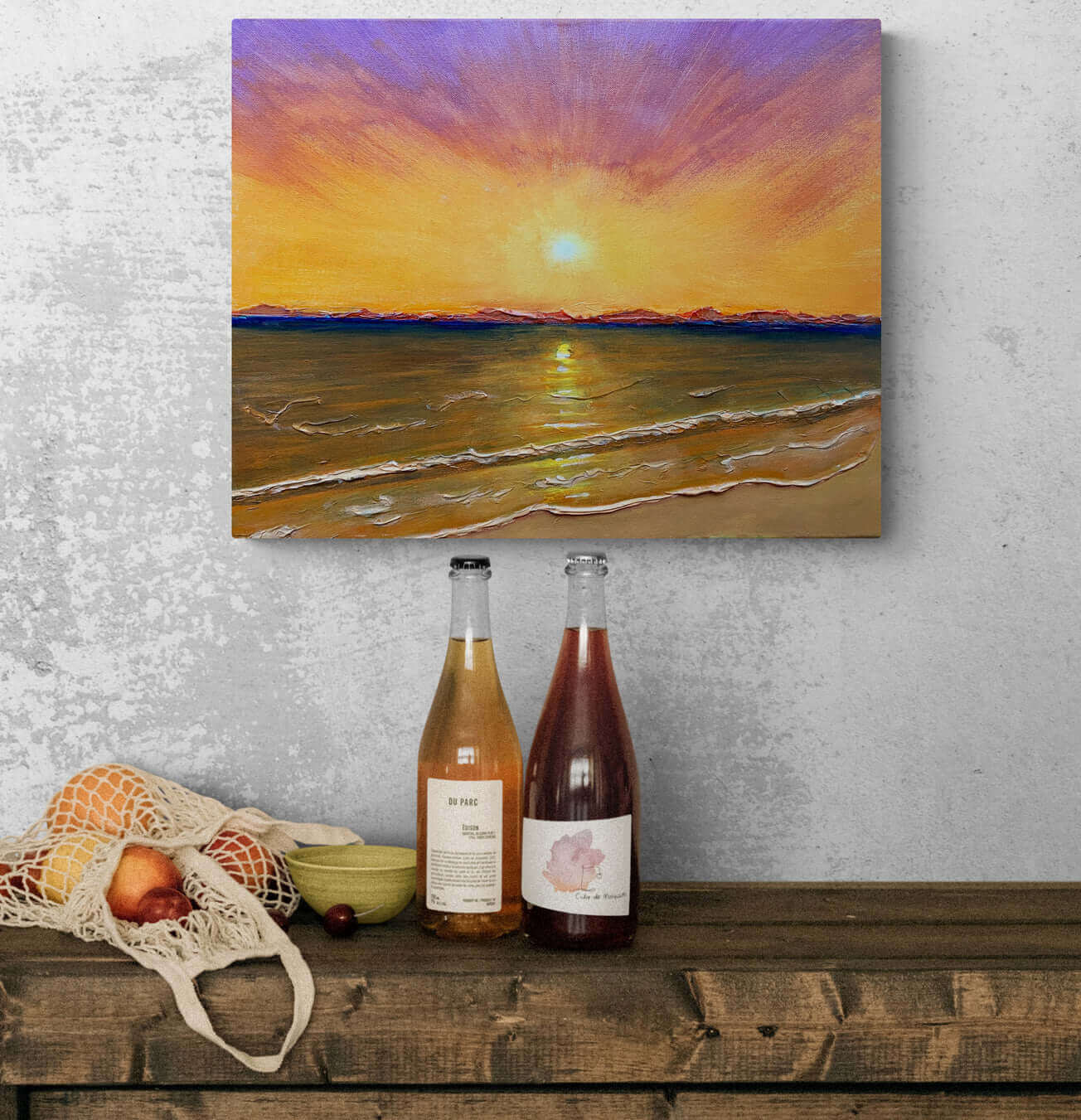 Original art painting on canvas for sale wall art artwork oil acrylic fine abstract online hand painted textured contemporary gallery artist landscape seascape