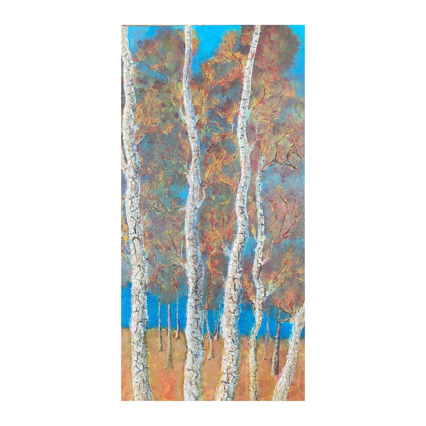 vOriginal art painting on canvas for sale wall art artwork oil acrylic fine abstract online hand painted textured contemporary gallery artist flower floral trees still life