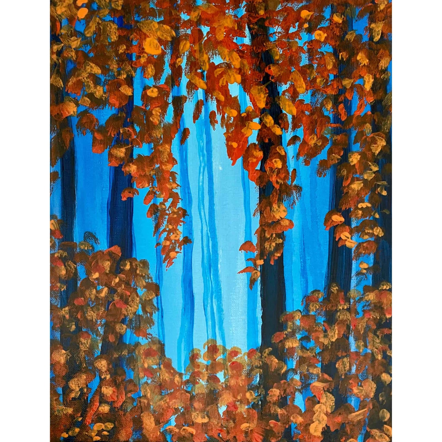 vOriginal art painting on canvas for sale wall art artwork oil acrylic fine abstract online hand painted textured contemporary gallery artist flower floral trees still life