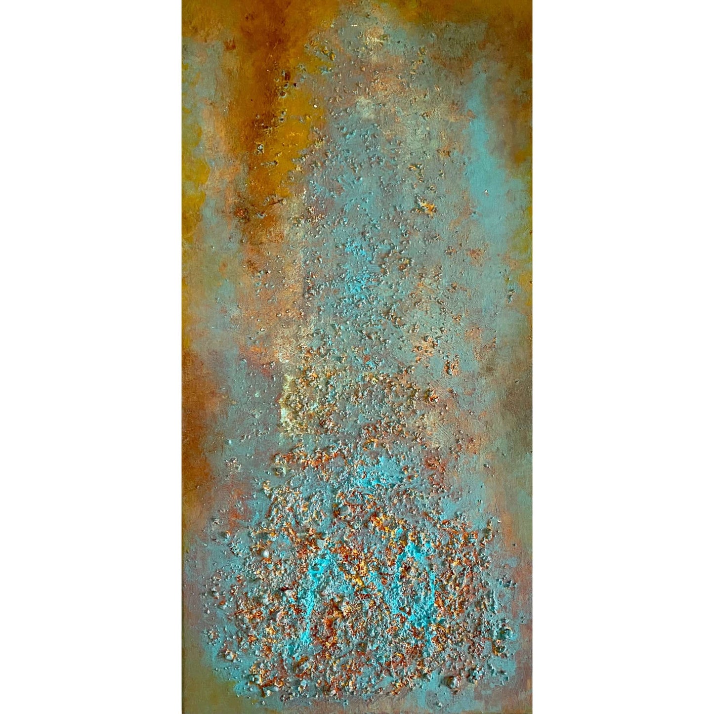 vOriginal art painting on canvas for sale wall art artwork oil acrylic fine abstract online hand painted textured contemporary gallery artist rust decay mixed media