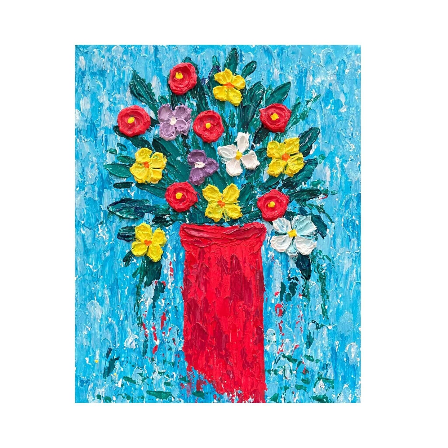 Original art painting on canvas for sale wall artwork oil acrylic fine online textured gallery flower floral trees still life
