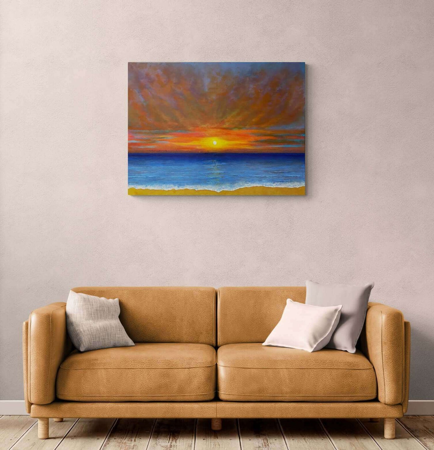 Original art painting on canvas for sale wall art artwork oil acrylic fine abstract online hand painted textured contemporary gallery artist seascape sunset turquoise beach sea