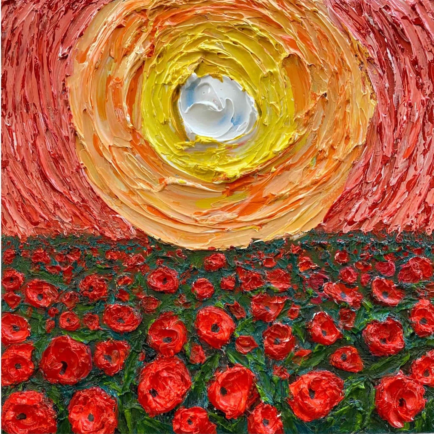 Original art painting on canvas for sale wall art artwork oil acrylic fine online hand painted textured artist flower floral