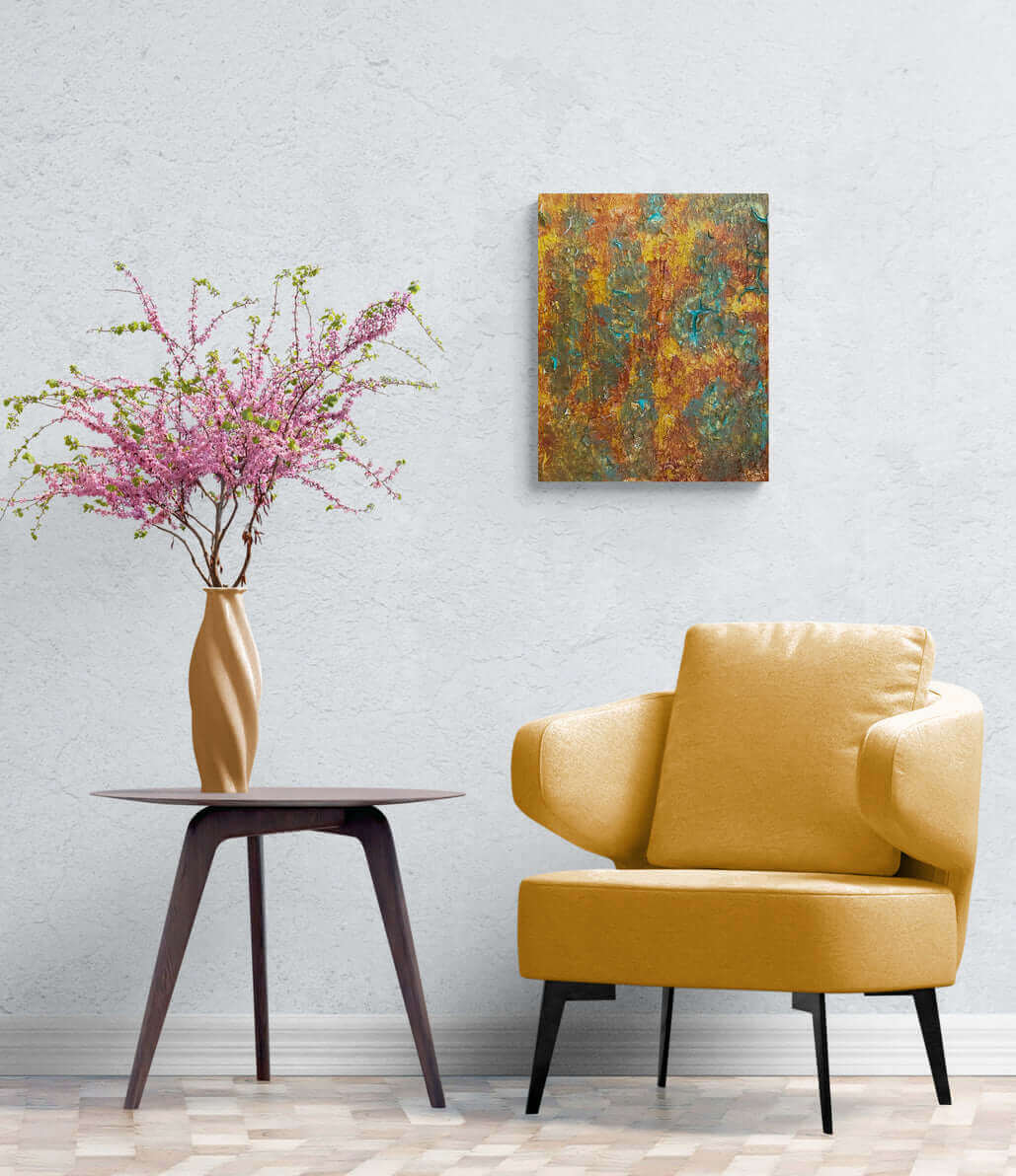 Original art painting on canvas for sale wall art artwork oil acrylic fine abstract online hand painted textured contemporary gallery artist crackled