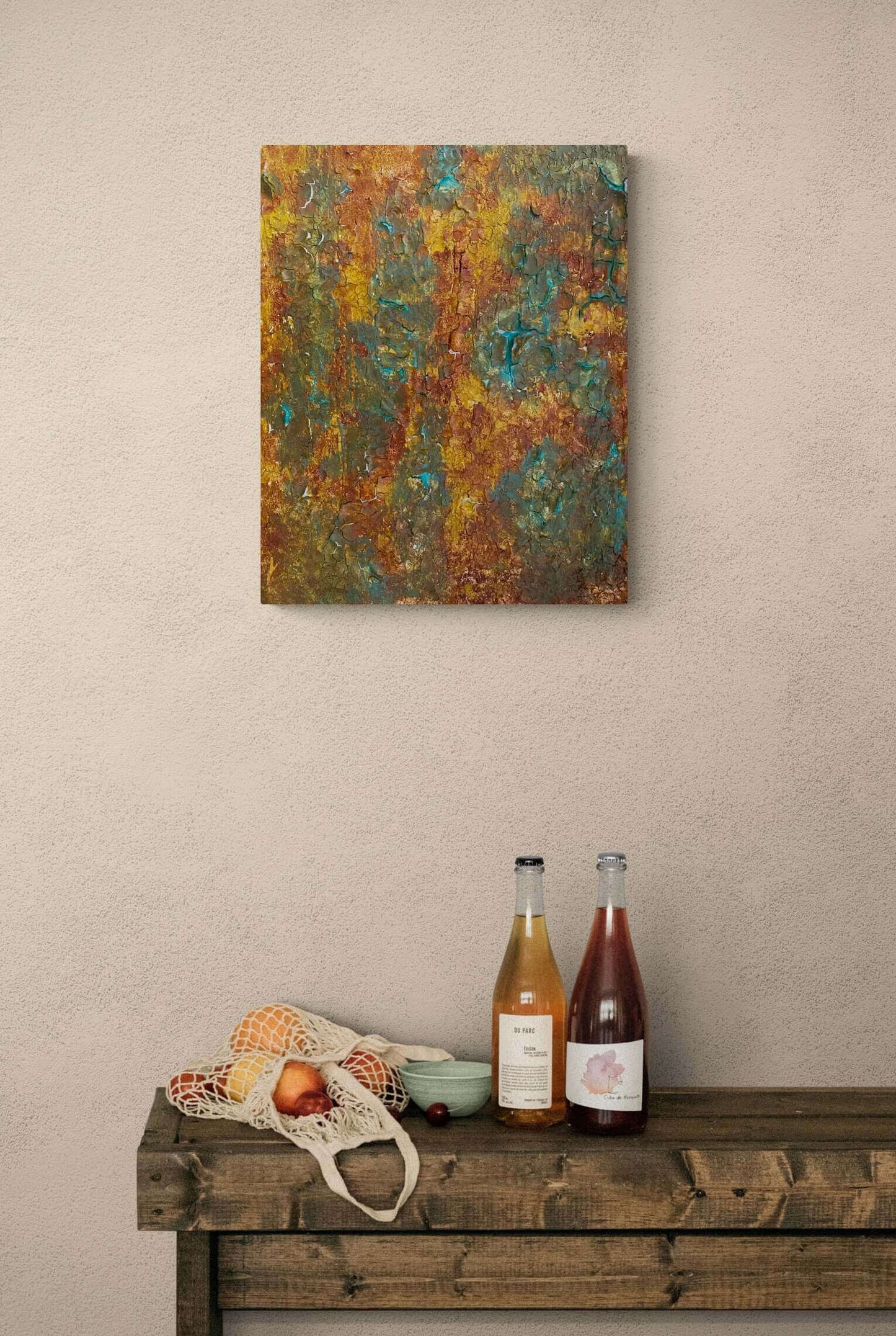 Original art painting on canvas for sale wall art artwork oil acrylic fine abstract online hand painted textured contemporary gallery artist crackled