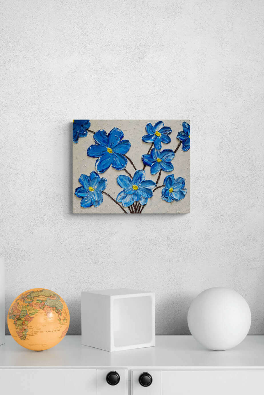 Original art painting on canvas for sale wall art artwork oil acrylic fine online hand painted textured artist flower floral