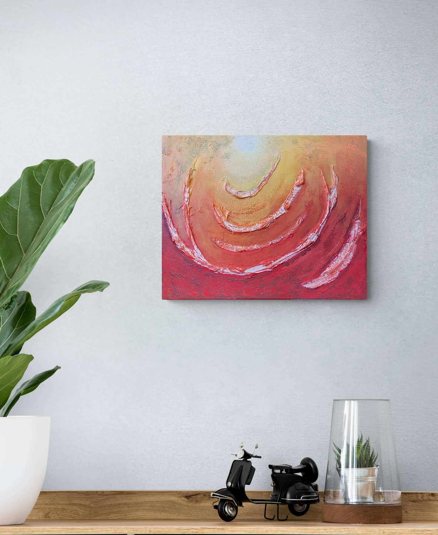 Original art painting on canvas for sale wall art artwork oil acrylic fine abstract online hand painted crackled textured contemporary gallery artist