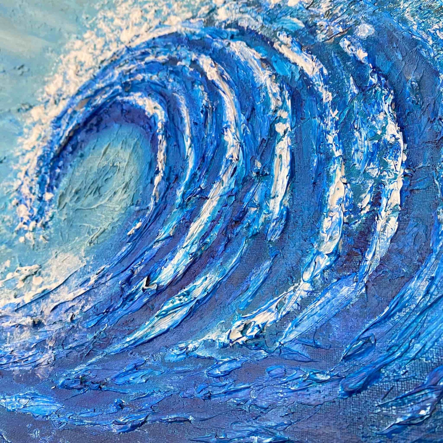 contemporary abstract art original paintings gallery using textured artwork sea wave seascape sky cloud ocean for sale