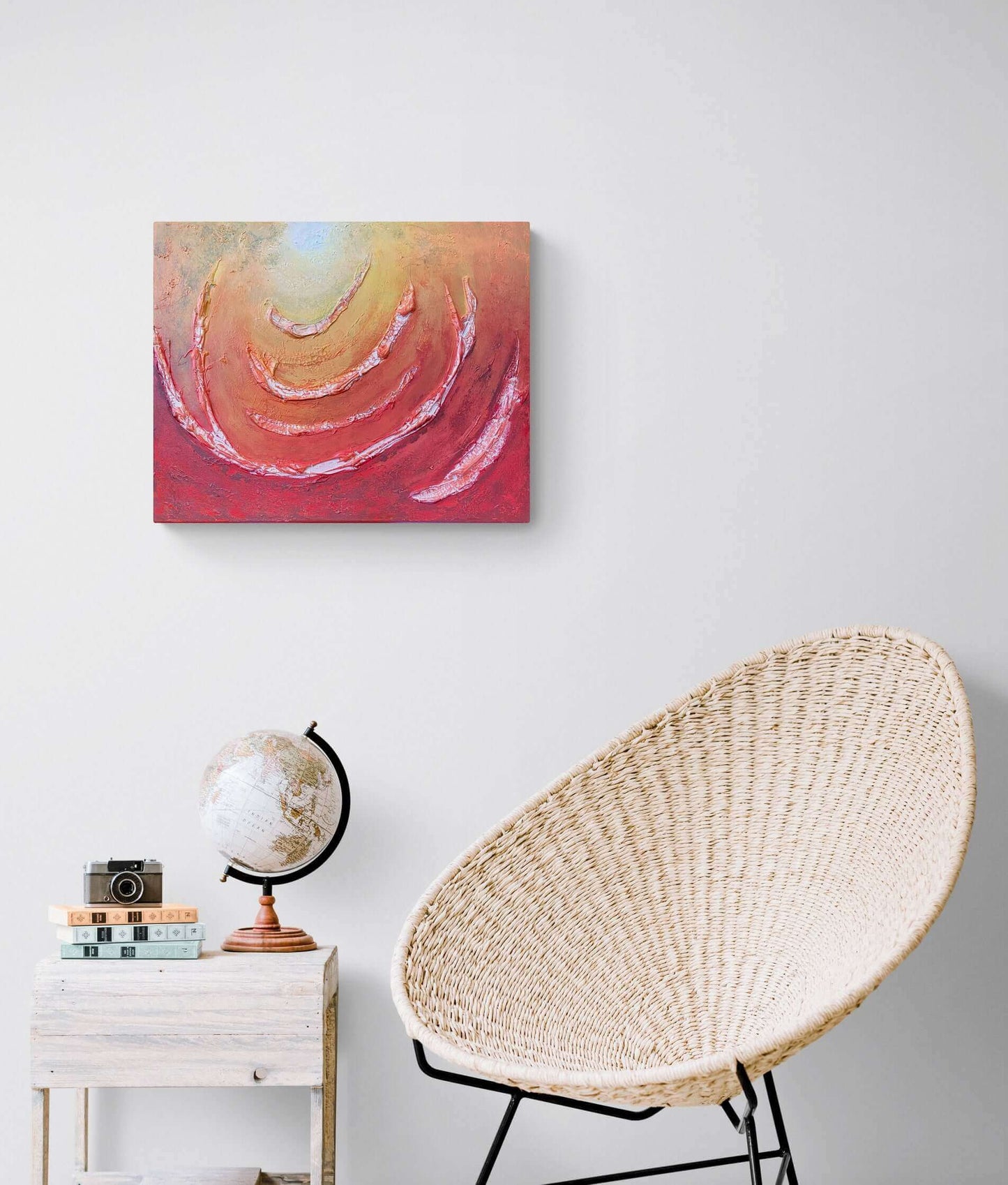 Original art painting on canvas for sale wall art artwork oil acrylic fine abstract online hand painted crackled textured contemporary gallery artist