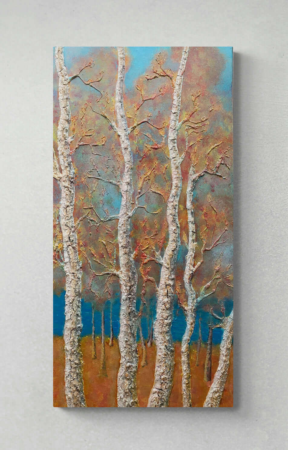 vOriginal art painting on canvas for sale wall art artwork oil acrylic fine abstract online hand painted textured contemporary gallery artist flower floral trees still life