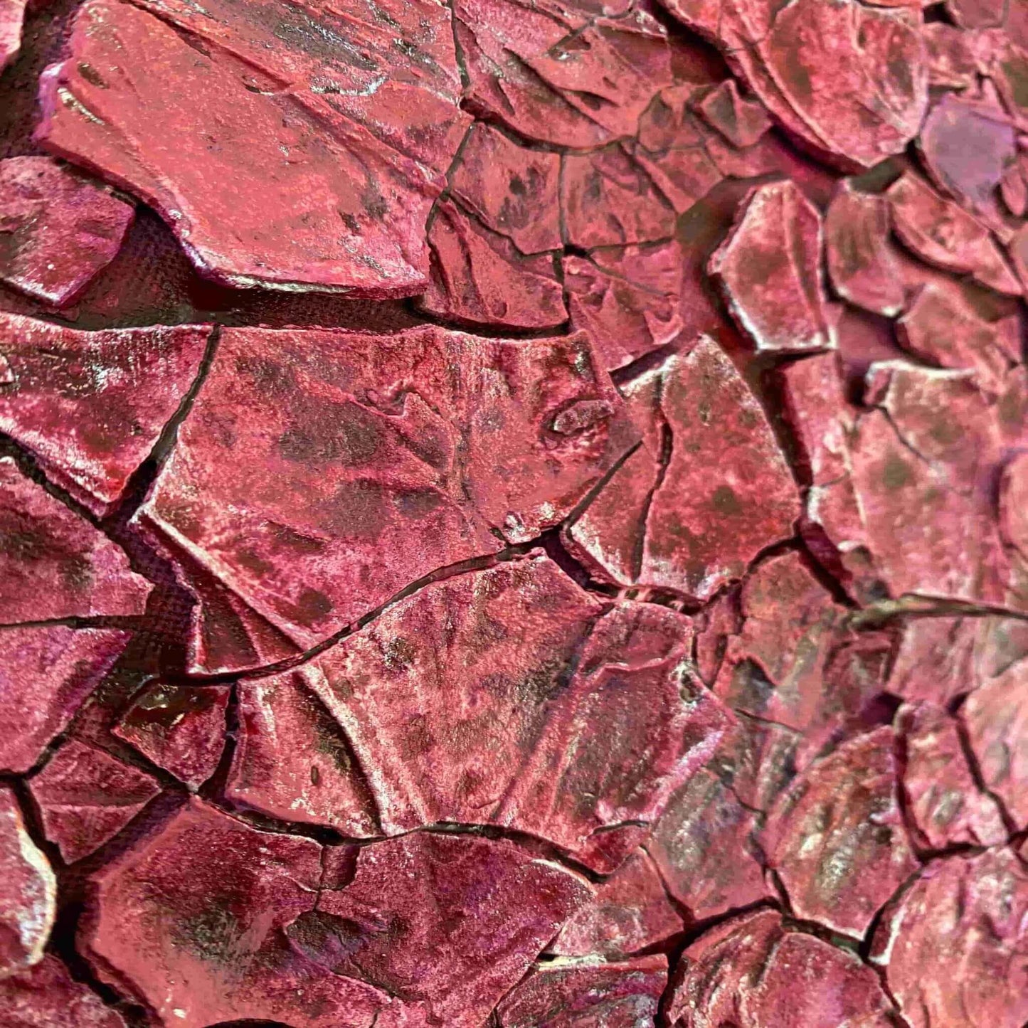 Original art painting on canvas for sale wall art artwork oil acrylic fine abstract contemporary gallery artist Crackled,
