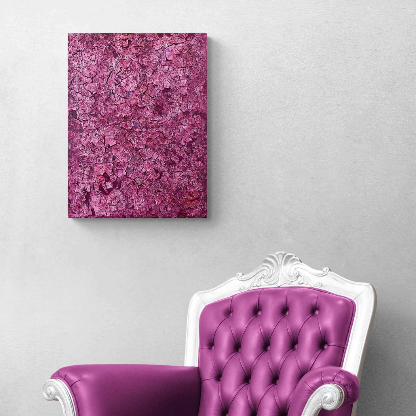 vOriginal art painting on canvas for sale wall art artwork oil acrylic fine abstract online hand painted textured contemporary gallery artist flower floral still life