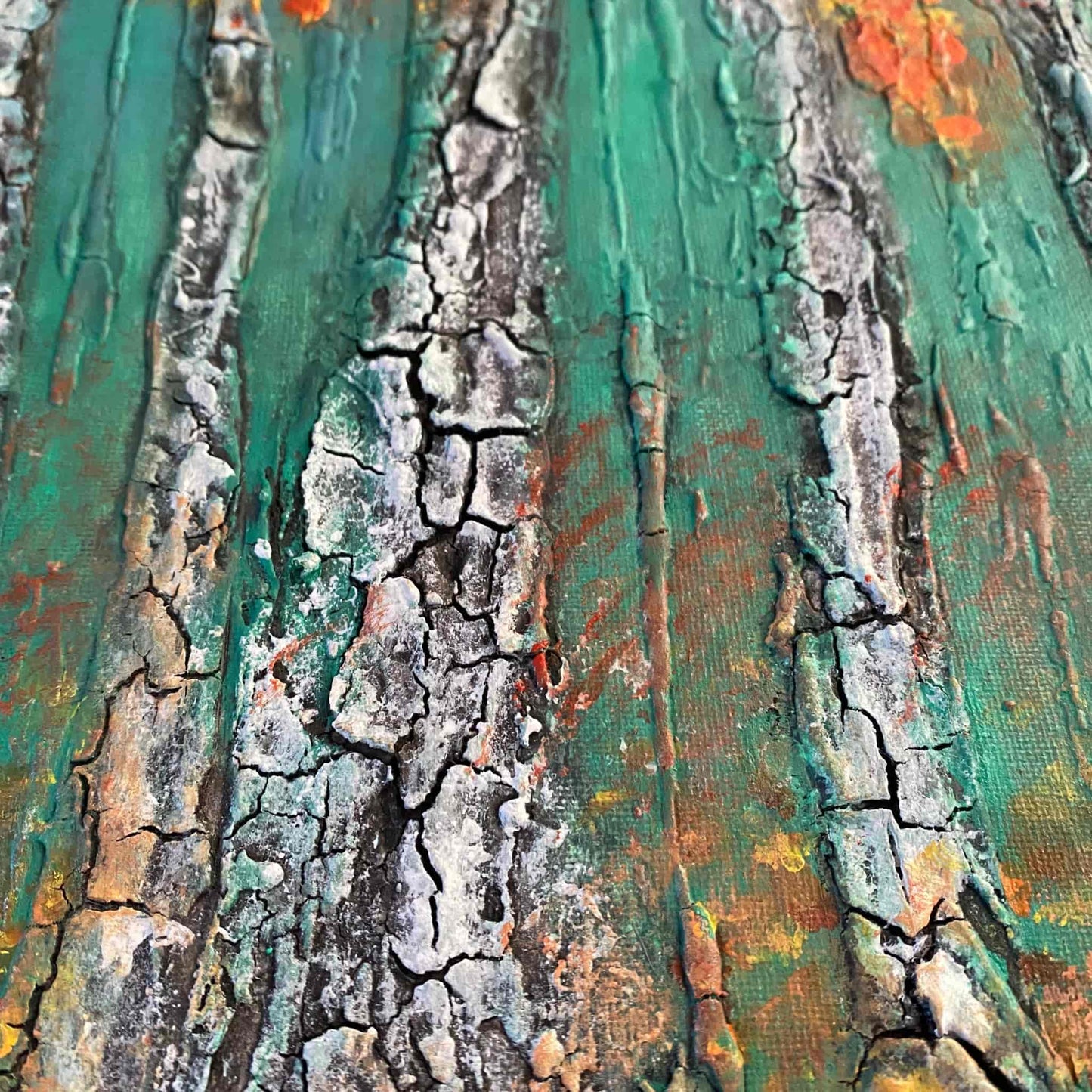 Contemporary abstract acrylic oil painting art for art lovers & collectors certificate of authenticity hand painted signed by artist
