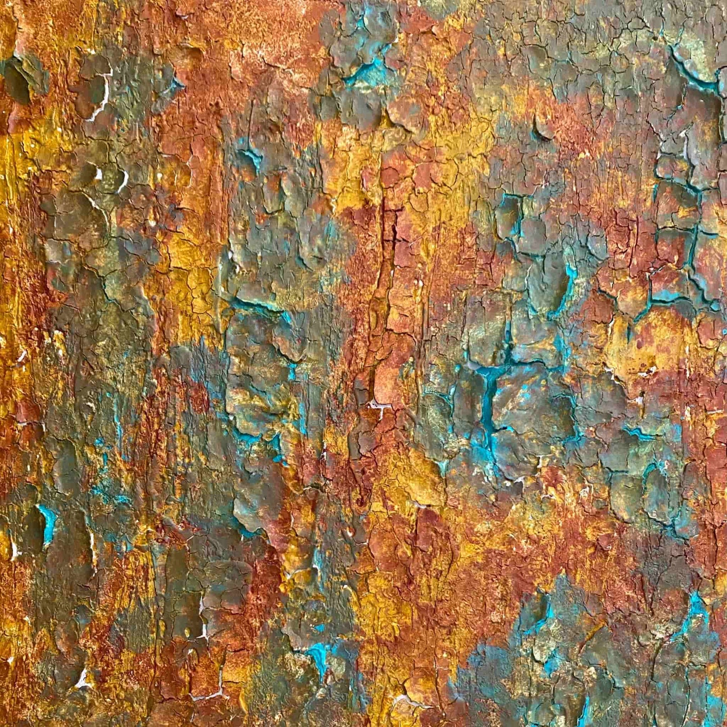 Contemporary abstract acrylic oil painting art for art lovers & collectors certificate of authenticity hand painted signed by artist