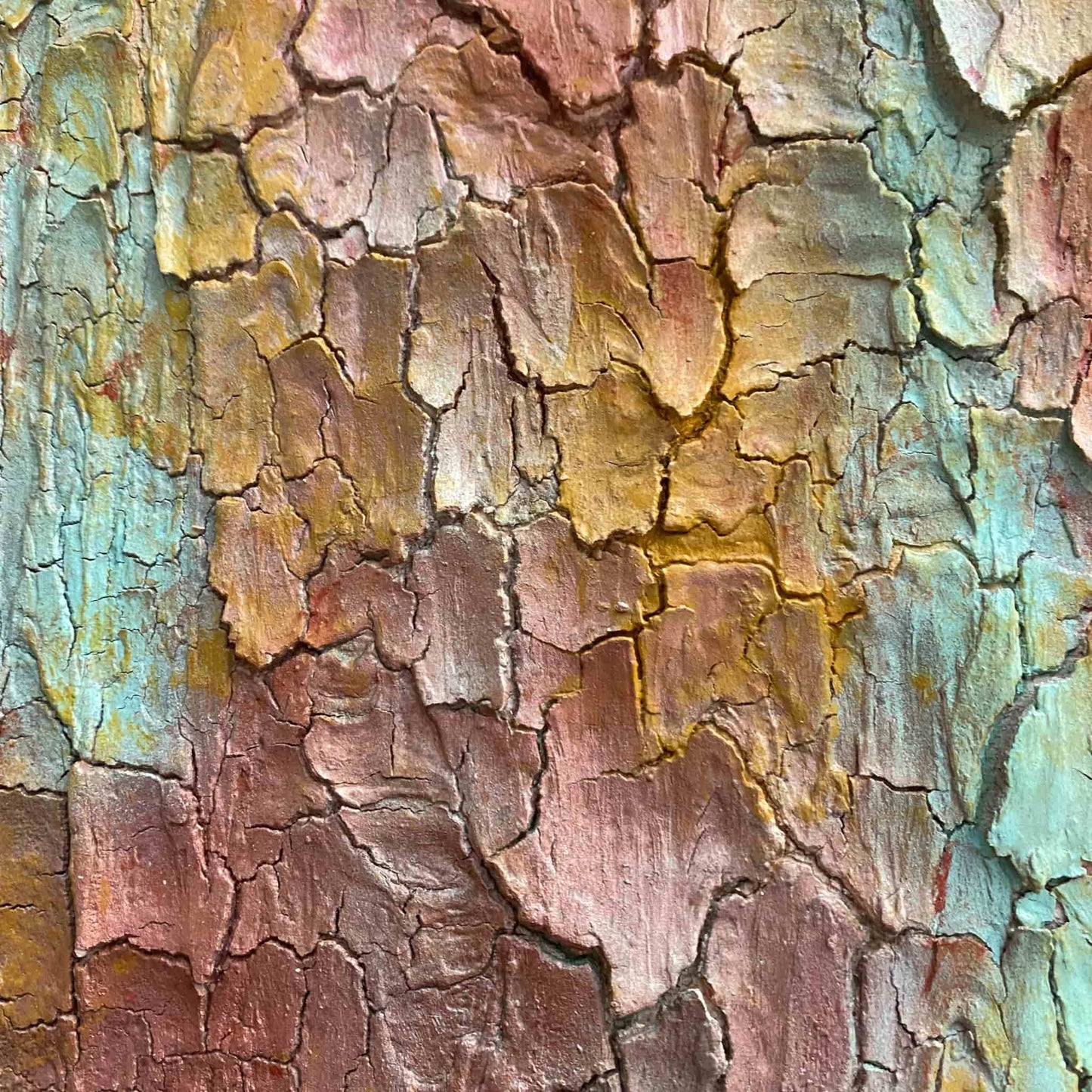acrylic oil painting on canvas wall art texture artwork original handmade for sale crackled abstract for sale