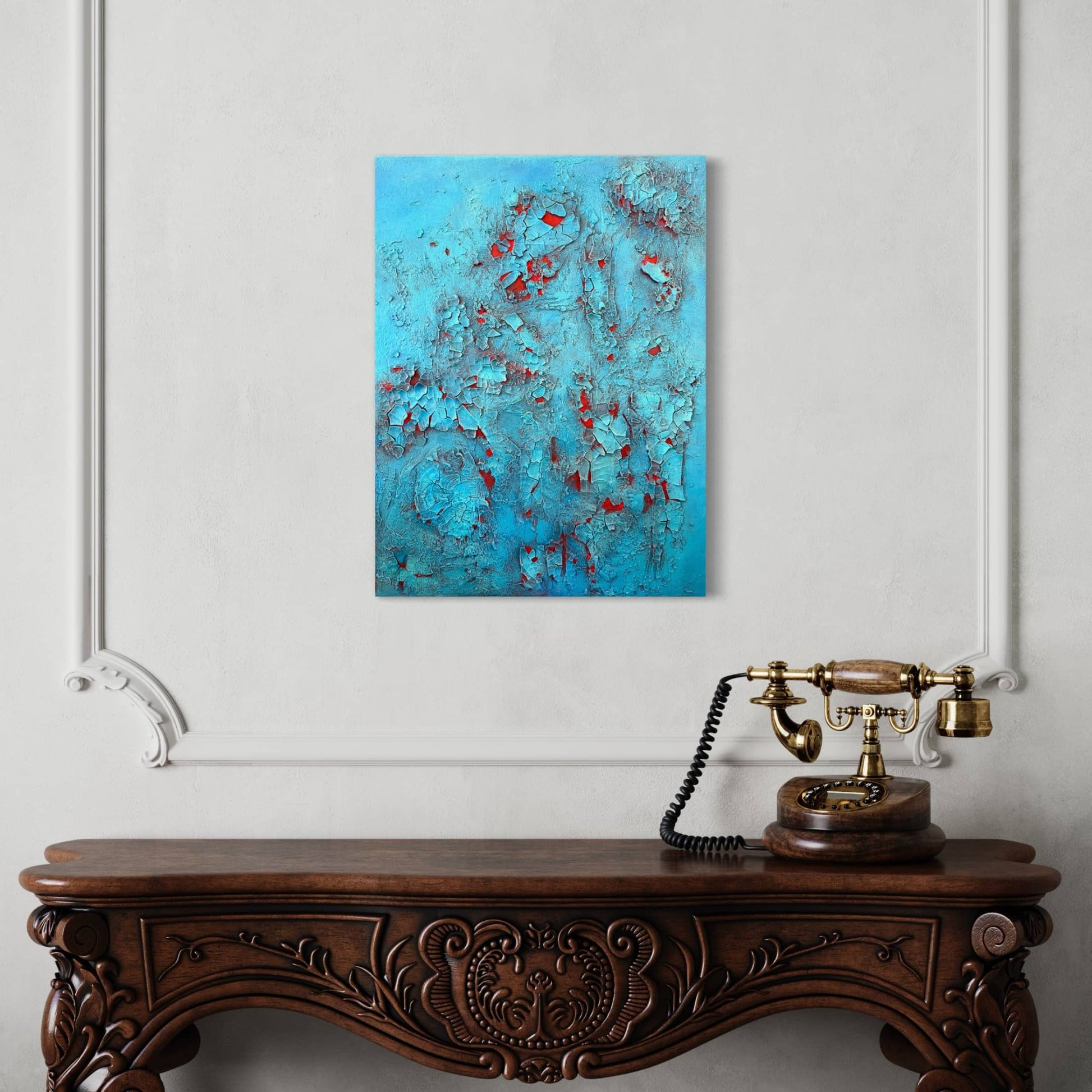 original textured art for slae mixed media crackled red and blue absract painting for purchase fadidiab.artoriginal textured art for slae mixed media crackled red and blue absract painting for purchase fadidiab.art